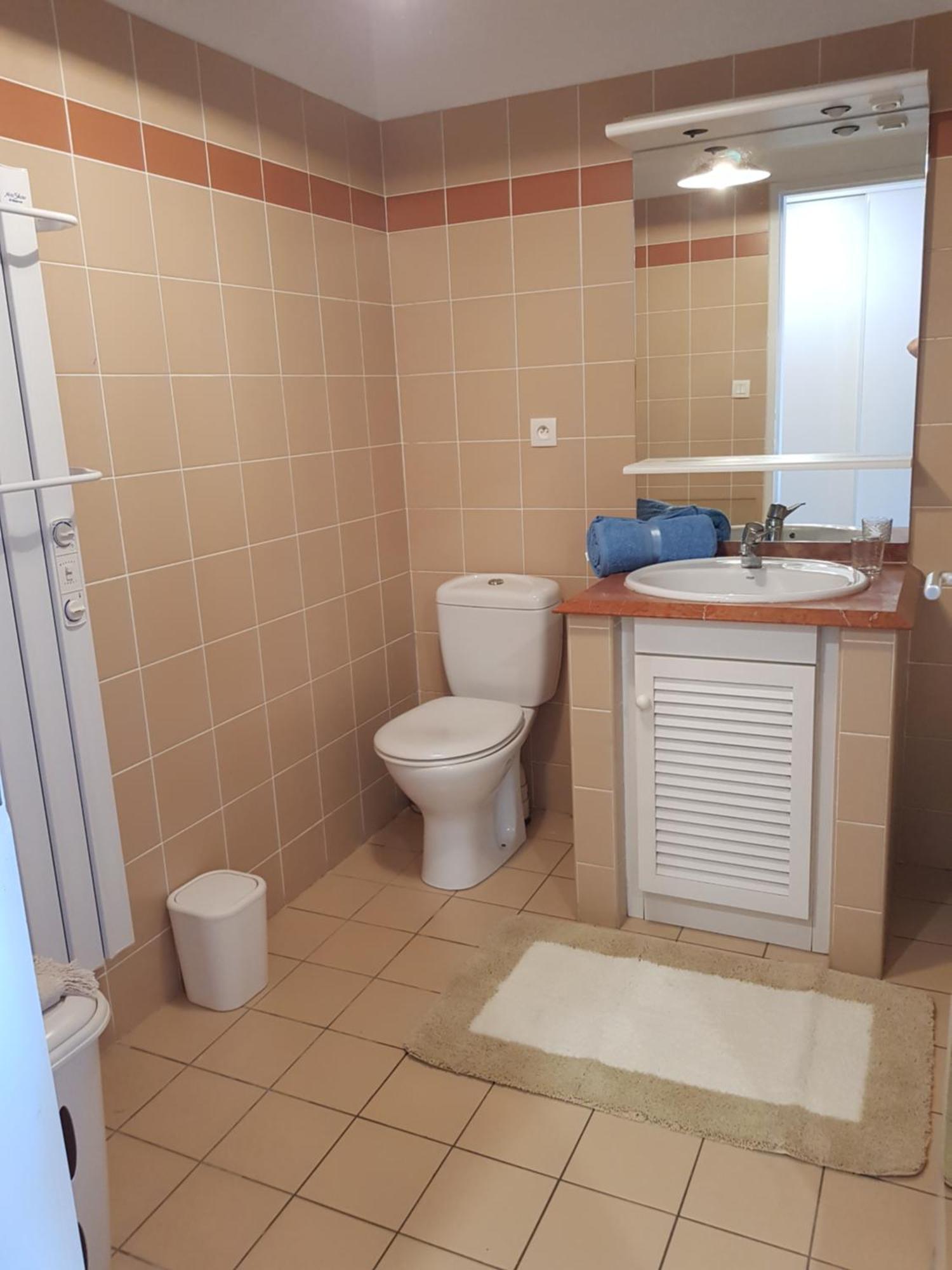 Studio Dans Residence De Standing Avec Parking Et Sa Terrasse Vue Mer Бидар Екстериор снимка